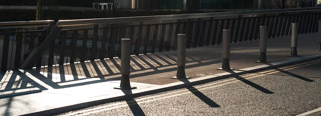 Car Bollard Installation for Parking Lots, Driveways in Four Corners, FL